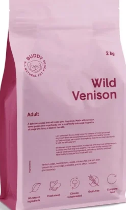 Buddy  Wild Venison koiranruoka, 2 kg| Koiran Kuivaruoka