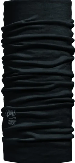 Buff Päähineet, huivit ja kaulurit/Kaulurit Ja Tuubihuivit^Lightweight Merino Wool tuubihuivi, musta