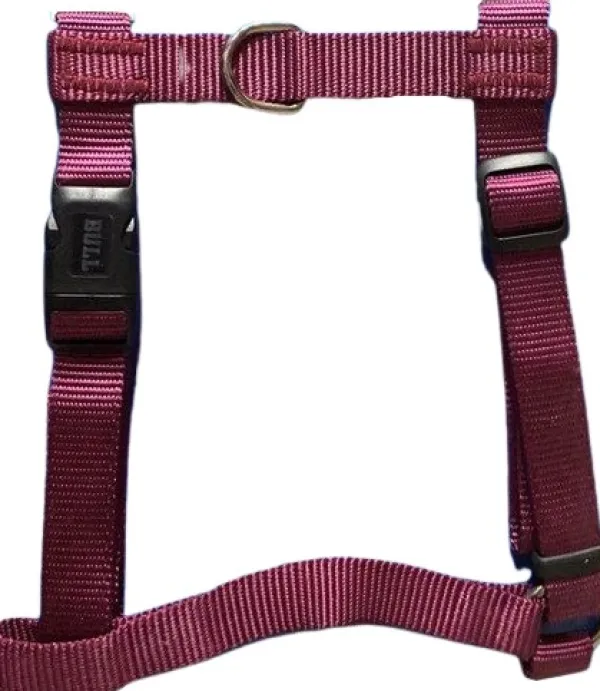 Bull Adjustable Harness Burgundy 50-70 cm| Valjaat