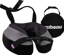 Cabeau Makuupussilakanat, peitot ja retkityynyt^The Neck's Evolution matkatyyny, Black/Gray