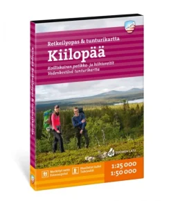 Calazo Kiilopää - Retkeilyopas & tunturikartta 1:25 000| Kirjat Ja Kartat