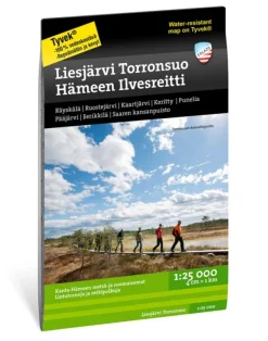 Calazo Liesjärvi Torronsuo Hämeen 1:25 000| Kirjat Ja Kartat