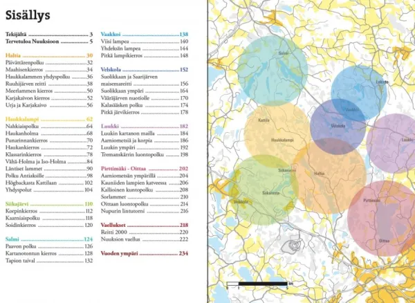 Calazo Kirjat Ja Kartat^Nuuksio retkeilyopas
