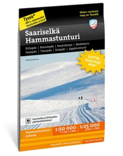 Calazo Saariselkä & Hammastunturi 1:25 000/1:50 000| Kirjat Ja Kartat