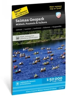 Calazo Kirjat Ja Kartat^Saimaa GeoPark Mikkeli, Puumala & Sulkava 1:50 000