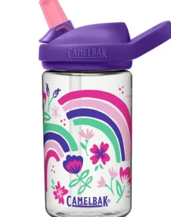 Camelbak Eddy+ Kids 14 Tritan lasten juomapullo, Rainbow Floral| Juomapullot
