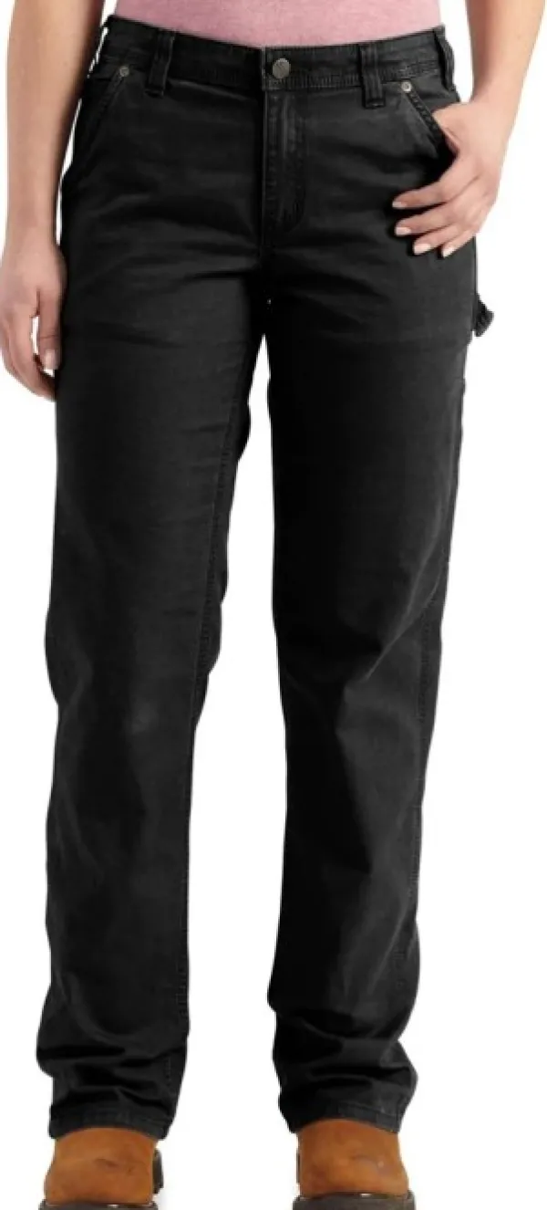 Carhartt Workwear Carharrt Crawford Pant naisten työhousut, musta| Vapaa-ajan Housut