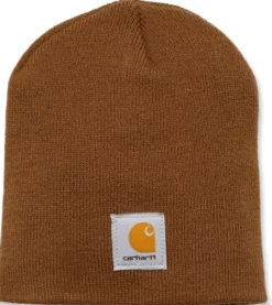 Carhartt Workwear Päähineet, huivit ja kaulurit/Pipot Ja Lakit^Carhartt Acrylic Knit pipo, ruskea