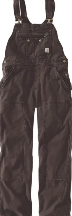 Carhartt Workwear Vapaa-ajan Housut^Carhartt Crawford Bib Overall naisten haalari, tummanruskea