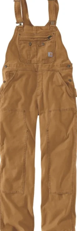 Carhartt Workwear Vapaa-ajan Housut^Carhartt Crawford Bib Overall naisten haalari, Carhartt® Brown
