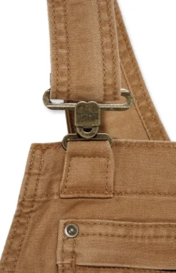 Carhartt Workwear Vapaa-ajan Housut^Carhartt Crawford Bib Overall naisten haalari, Carhartt® Brown