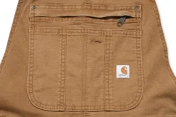 Carhartt Workwear Vapaa-ajan Housut^Carhartt Crawford Bib Overall naisten haalari, Carhartt® Brown