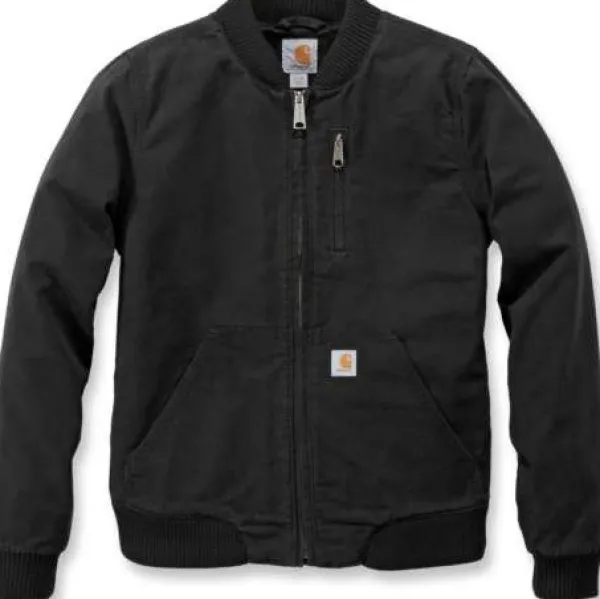 Carhartt Workwear Carhartt Crawford Bomber naisten takki, musta| Ulkoilutakit