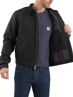 Carhartt Workwear Ulkoilutakit^Carhartt Duck Detroit Jacket takki, Black