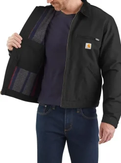 Carhartt Workwear Ulkoilutakit^Carhartt Duck Detroit Jacket takki, Black