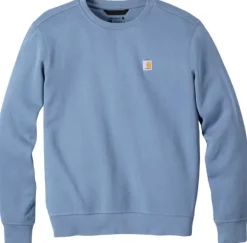Carhartt Workwear Carhartt French Terry Crewneck Sweatshirt naisten pusero, Thundercloud| Hupparit, Fleecet Ja Välipaidat