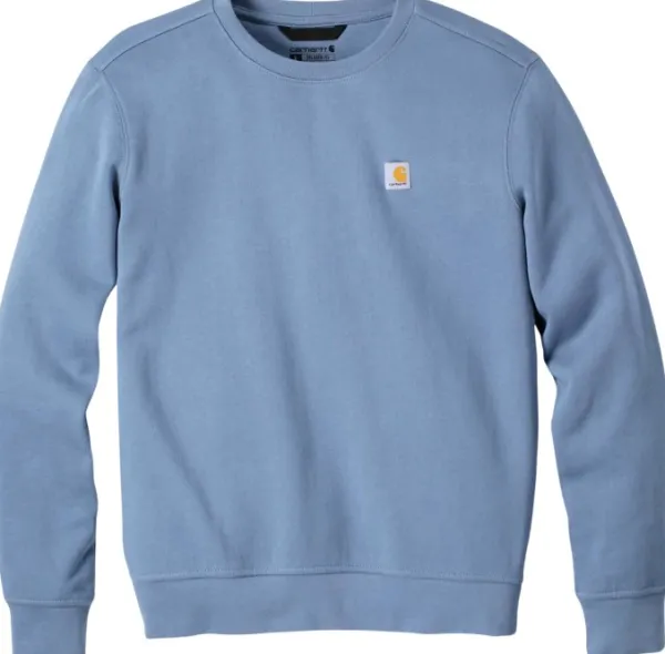 Carhartt Workwear Carhartt French Terry Crewneck Sweatshirt naisten pusero, Thundercloud| Hupparit, Fleecet Ja Välipaidat