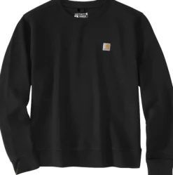 Carhartt Workwear Carhartt French Terry Crewneck Sweatshirt naisten paita, Black| Hupparit, Fleecet Ja Välipaidat