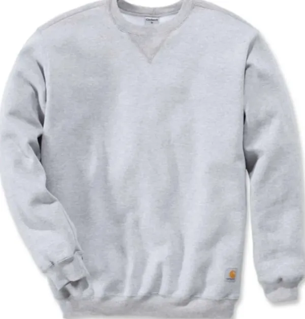 Carhartt Workwear Pitkähihaiset Paidat^Carhartt Midweight Crewneck Sweatshirt pusero, Heather Grey