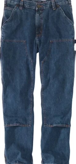 Carhartt Workwear Retkeilyhousut^Carhartt M's Double-Front Logger Jean Canal