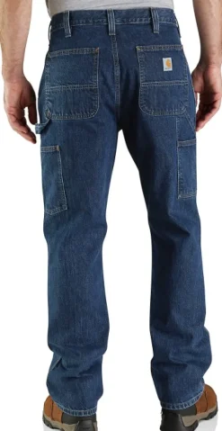 Carhartt Workwear Retkeilyhousut^Carhartt M's Double-Front Logger Jean Canal