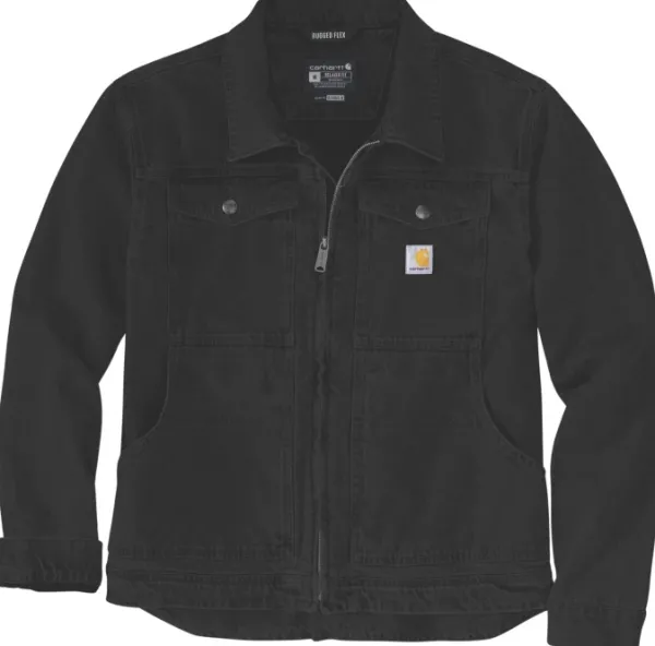 Carhartt Workwear Ulkoilutakit^Carhartt M's Duck Relaxed Fit Jacket Black