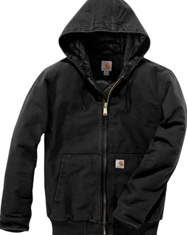 Carhartt Workwear Ulkoilutakit^Carhartt M's Duck Active Jacket Black