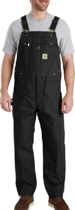 Carhartt Workwear Vapaa-ajan Housut^Carhartt M's Duck Bib Overall haalari, musta