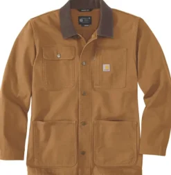 Carhartt Workwear Carhartt M's Duck Loose Fit Chore Coat Carhartt® Brown| Ulkoilutakit