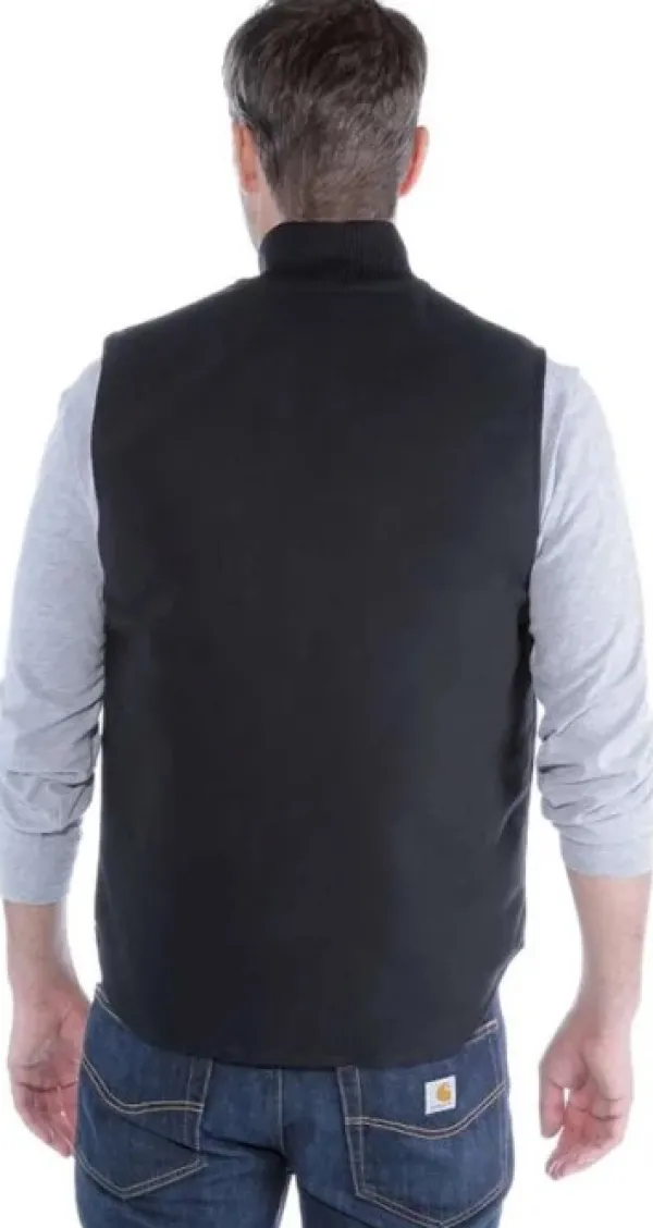 Carhartt Workwear Carhartt M's Insulated Rib Collar liivi Carhartt® musta| Liivit