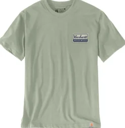 Carhartt Workwear T-paidat Ja Pikeepaidat^Carhartt M's Script S/S Patch T-Shirt Sage
