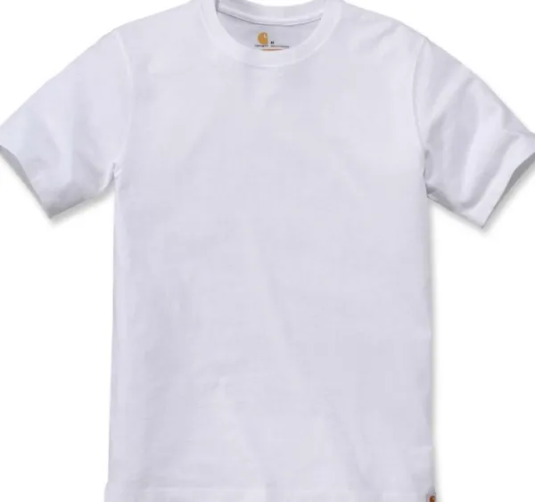 Carhartt Workwear Carhartt Non-Pocket Short Sleeve T-Shirt paita, valkoinen| T-paidat Ja Pikeepaidat