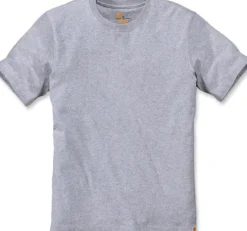 Carhartt Workwear Carhartt Non-Pocket Short Sleeve t-paita, harmaa| T-paidat Ja Pikeepaidat