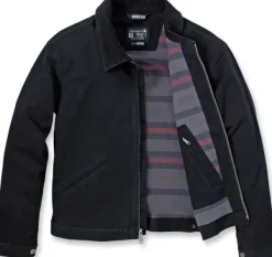 Carhartt Workwear Carhartt Relaxed Fit Canvas Detroit Jacket naisten takki, musta| Ulkoilutakit