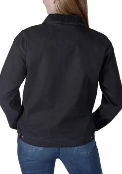 Carhartt Workwear Carhartt Relaxed Fit Canvas Detroit Jacket naisten takki, musta| Ulkoilutakit