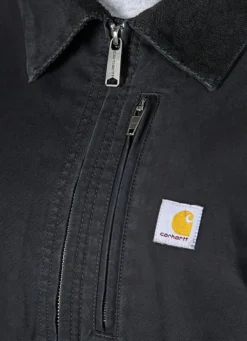 Carhartt Workwear Carhartt Relaxed Fit Canvas Detroit Jacket naisten takki, musta| Ulkoilutakit