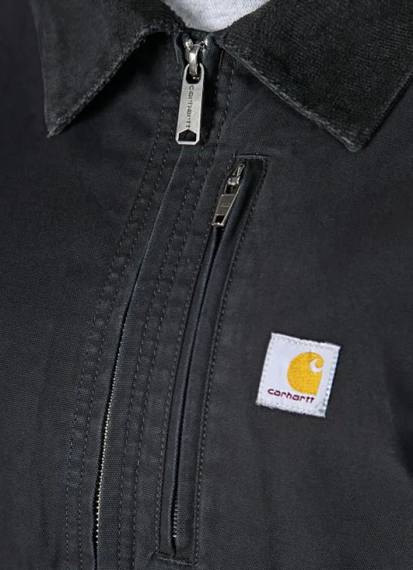 Carhartt Workwear Carhartt Relaxed Fit Canvas Detroit Jacket naisten takki, musta| Ulkoilutakit