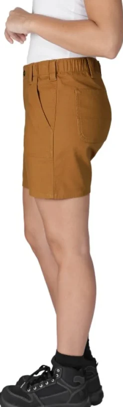 Carhartt Workwear Carhartt Relaxed Fit Canvas Work Short naisten shortsit, Carhartt® Brown| Shortsit
