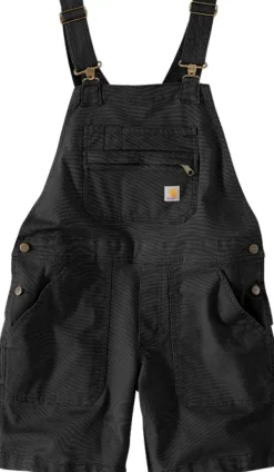 Carhartt Workwear Carhartt Relaxed Fit Canvas Shortall naisten shortsit, Black| Shortsit