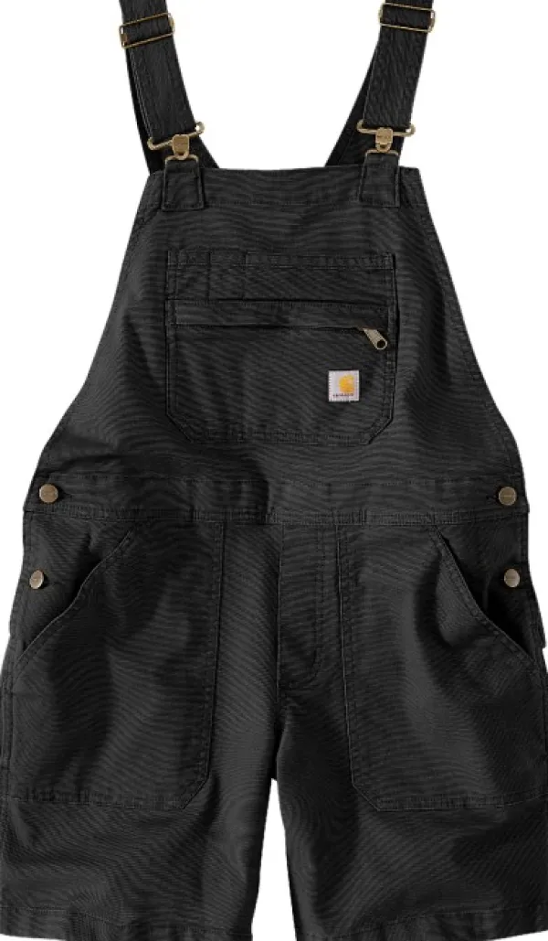Carhartt Workwear Carhartt Relaxed Fit Canvas Shortall naisten shortsit, Black| Shortsit