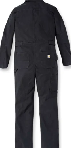 Carhartt Workwear Haalarit^Carhartt Relaxed Fit Canvas Coverall naisten haalarit, musta