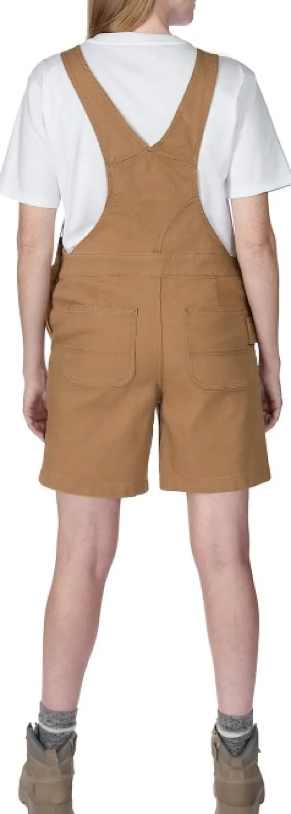 Carhartt Workwear Carhartt Relaxed Fit Canvas Shortall naisten shortsit, Carhartt Brown| Shortsit