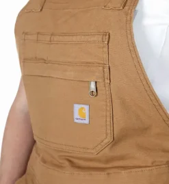 Carhartt Workwear Carhartt Relaxed Fit Canvas Shortall naisten shortsit, Carhartt Brown| Shortsit