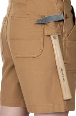 Carhartt Workwear Carhartt Relaxed Fit Canvas Shortall naisten shortsit, Carhartt Brown| Shortsit