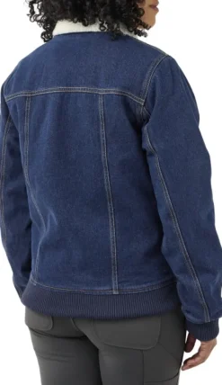 Carhartt Workwear Carhartt Relaxed Fit Denim Sherpa Lined Jacket naisten vuorattu farkkutakki| Ulkoilutakit