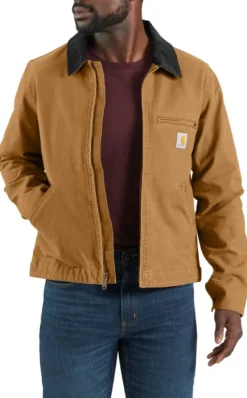 Carhartt Workwear Carhartt Relaxed Fit Duck Detroit Jacket takki, Carhartt® Brown| Ulkoilutakit