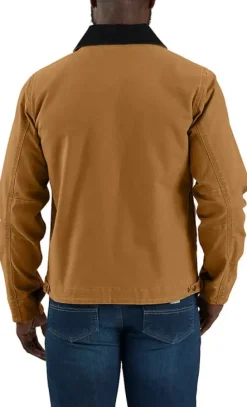 Carhartt Workwear Carhartt Relaxed Fit Duck Detroit Jacket takki, Carhartt® Brown| Ulkoilutakit