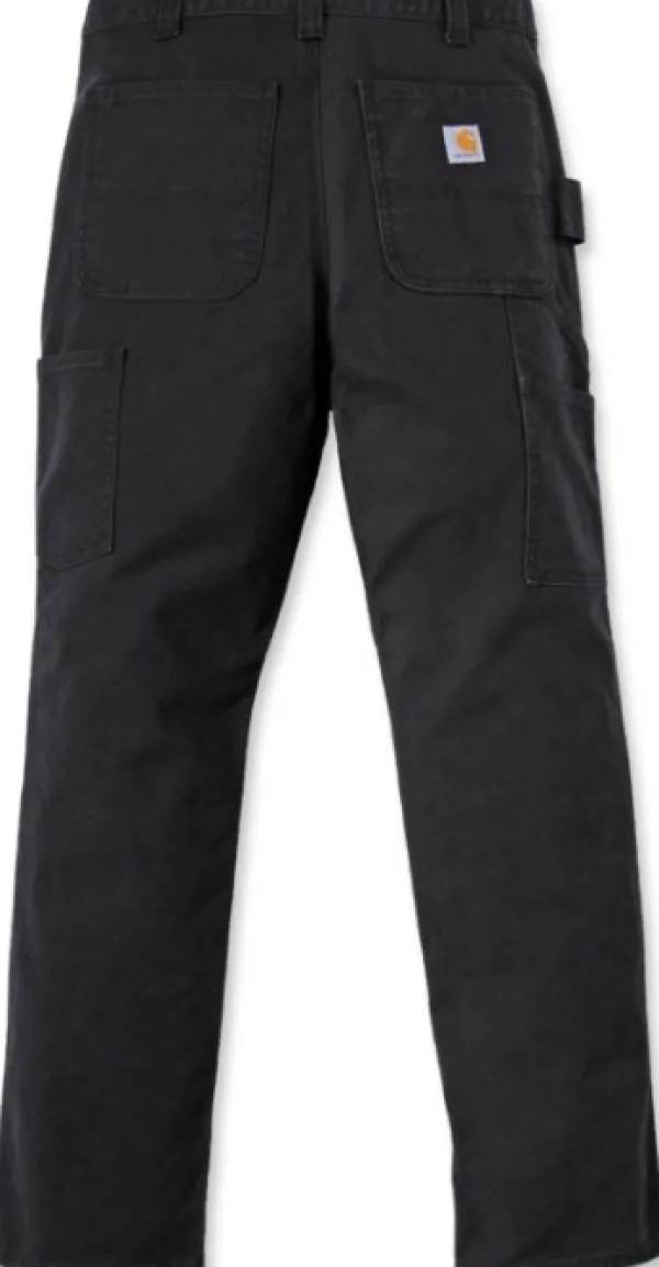 Carhartt Workwear Carhartt Stretch Duck Double Front housut, musta| Vapaa-ajan Housut