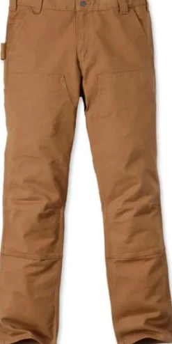 Carhartt Workwear Carhartt Stretch Duck Double Front housut, Carhartt® Brown| Vapaa-ajan Housut