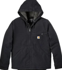 Carhartt Workwear Ulkoilutakit^Carhartt Washed Duck Sherpa Lined Jacket takki, Black